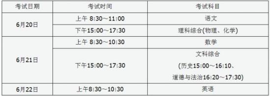 太原中考時(shí)間2022具體時(shí)間