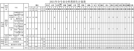 武漢城市職業(yè)學(xué)院招生計劃-開設(shè)專業(yè)招生人數(shù)是多少