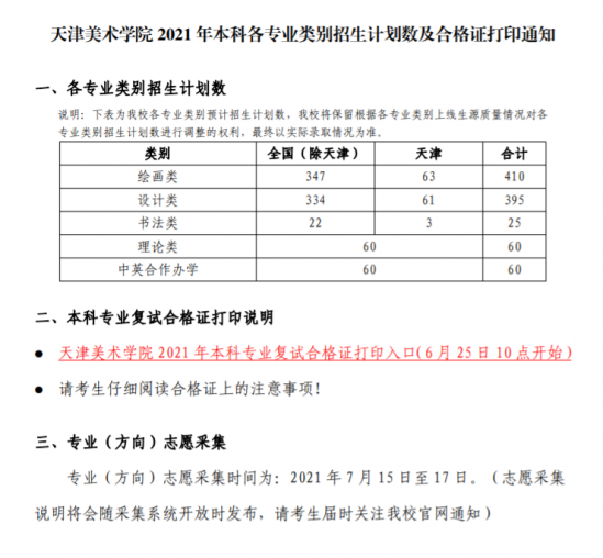 天津美術(shù)學院招生計劃-開設(shè)專業(yè)招生人數(shù)是多少